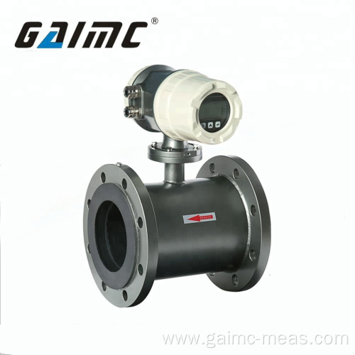 Sewage Water RS485 Analog Output electromagnetic flow meter